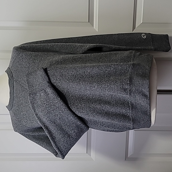 CHAMPION MEDIUM GREY COMFY COZY ATHLETIC APPAREL CREWNECK PULLOVER SWEATSHIRT - Picture 4 of 16